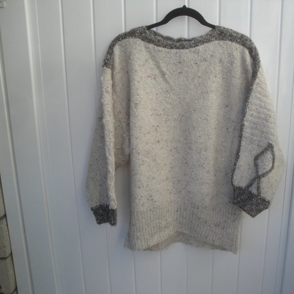 Olivia Paul Sweater Hand Made in England Wool-Acrylic Blend Quality Vintage - Picture 5 of 5